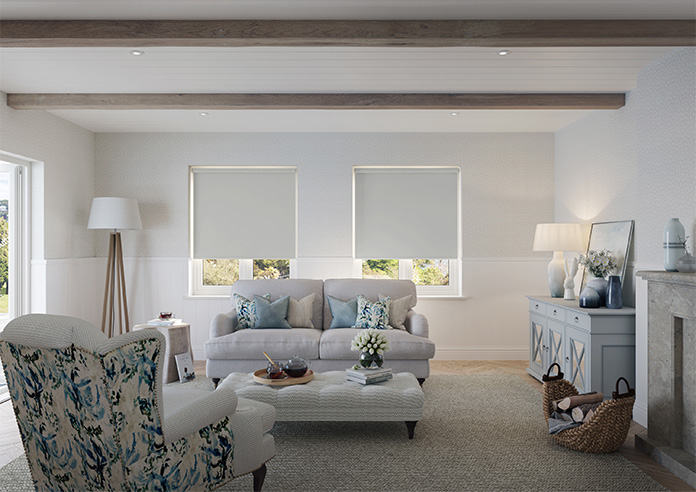 Orion (Blackout), Light Grey - Twist&Fit Roller Blind - Image 8